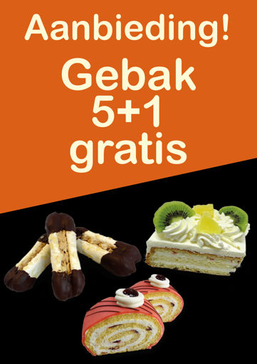 Afbeelding van Gebak 5 + 1 gratis